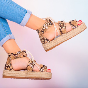 Sandale dama Hevo snake