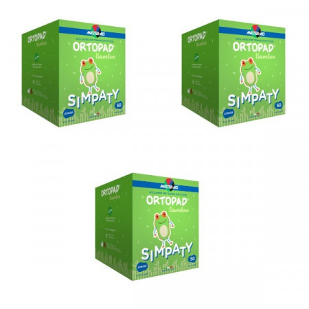 Ortopad Simpaty – Ocluzoare colorate pentru copii 150 buc