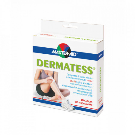 Comprese sterile material netesut 100 buc (4 pliculete x25 buc)
