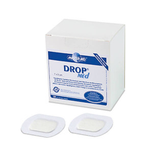 Pansament steril Drop Med, autoadeziv, antiseptic, 50 bucăți