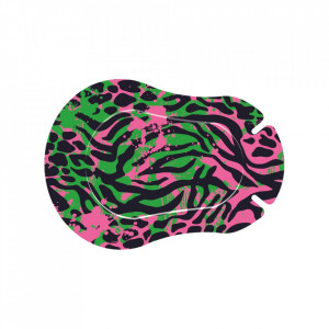 Ortopad Girls - Ocluzoare colorate pentru fetițe, Master-Aid, 20 bucăți, 76*54mm