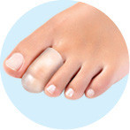 Protecție gel pentru deget picior - Foot Care, 2 bucăți