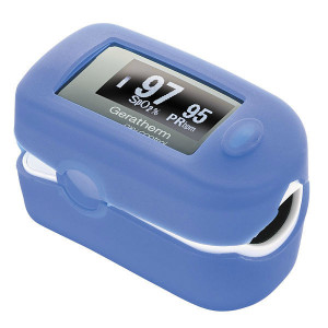 Oxy control Geratherm pulsoximetru cu protectie din silicon