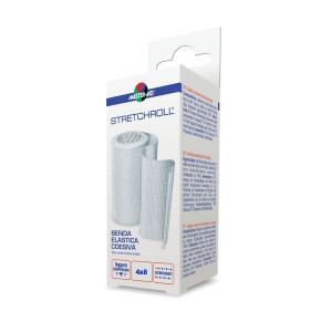 Bandaj elastic autoadeziv Stretchroll Master-Aid, 4mx8cm