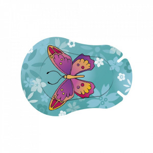 Ortopad Girls - Ocluzoare colorate pentru fetițe, Master-Aid, 20 bucăți, 76*54mm