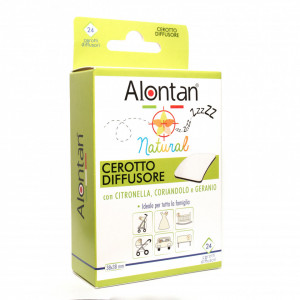 Plasturi difuzori cu uleiuri esențiale naturale Alontan Natural, 24 bucăți