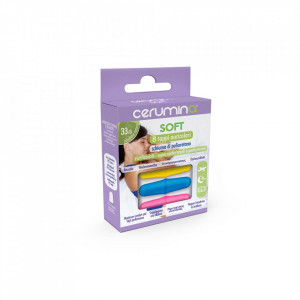 Cerumina SOFT – Dopuri pentru urechi din spumă, 8 bucăți