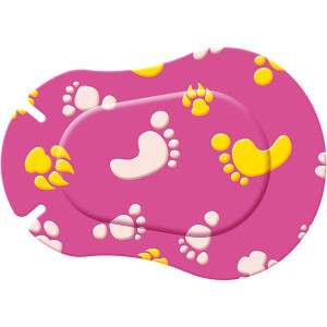 Ortopad Soft Girls – Ocluzoare colorate pentru fetițe, Master-Aid, 20 bucăți, Junior, 67x50mm