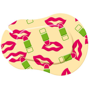Ortopad Soft Girls – Ocluzoare colorate pentru fetițe, Master-Aid, 20 bucăți, Junior, 67x50mm