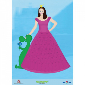 Poster recompensa ocluzoare copii Ortopad PRINTESA