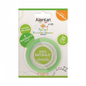 Brățară difuzor cu ulei esențial de citronella, Alontan Natural, 2 bucăți