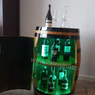 Bar din lemn cu led