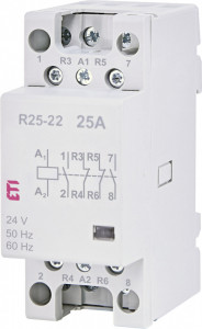 Contactor modular R25-22 24 V