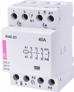 Contactor modular R40-31 230 V