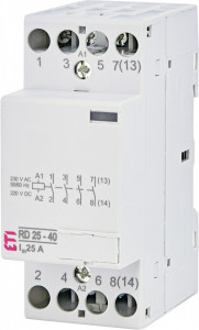 Contactor modular RD 25-40-230V AC/DC