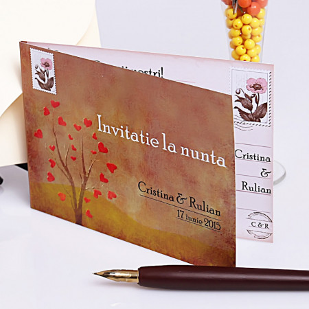 Invitatie Nunta Corespondenta