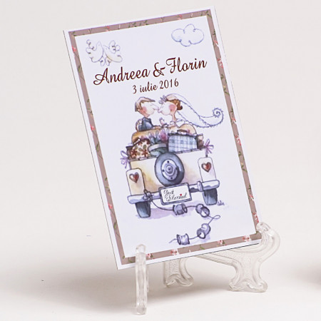 Marturie Nunta Magnet Just Married