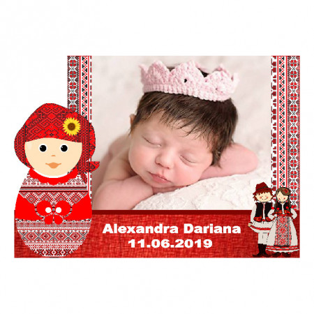 Magnet Contur Romanesc-Traditional 20