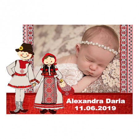 Magnet Contur Romanesc-Traditional 33