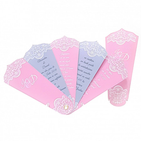 Invitatie Nunta Evantai EV5