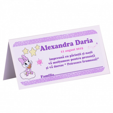 Plic Botez Daisy