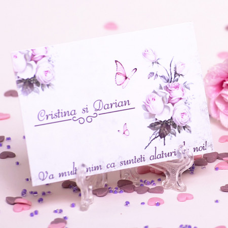 Marturie Nunta Magnet Vintage Wedding