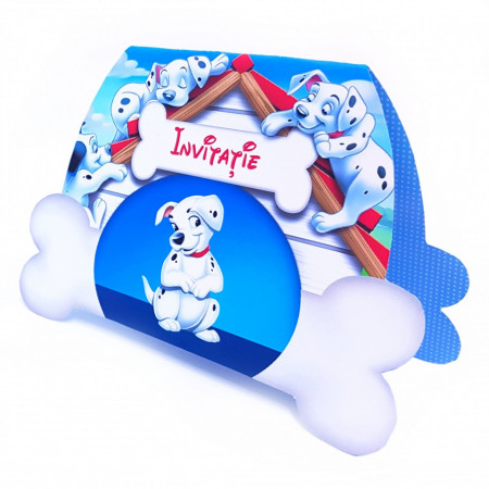 Invitatii Botez Contur Dalmatian 5