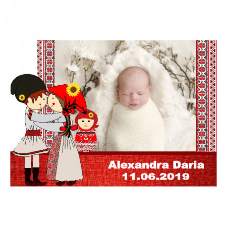 Magnet Contur Romanesc-Traditional 34