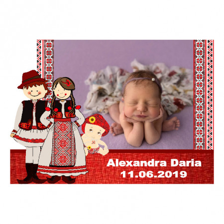 Magnet Contur Romanesc-Traditional 35
