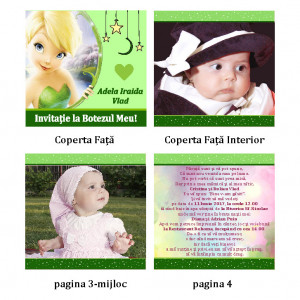 Invitatie Botez Carticica Tinkerbell 3