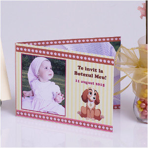 Invitatie Botez Dubla Lady