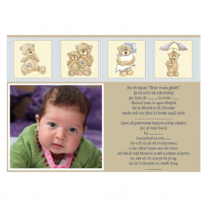 Invitatie Botez Magnetica Animalute 3