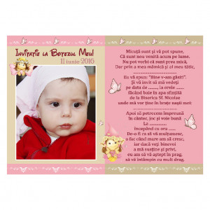 Invitatie Botez Magnetica Fairy