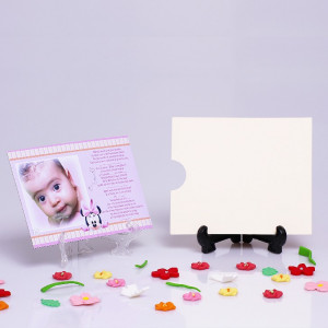 Invitatie Botez Magnetica Minnie Mouse 2