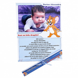 Invitatie Botez Papirus Jerry