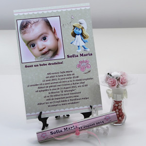 Invitatie Botez Papirus Strumfita
