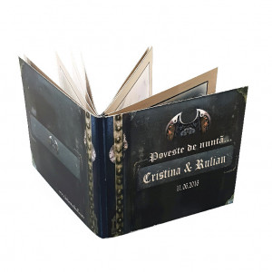 Invitatie Nunta Carticica Steampunk