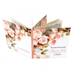 Invitatie Nunta Carticica Wedding Flowers