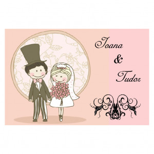 Invitatie Nunta cu Capsa CC36
