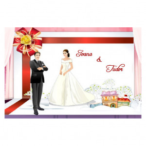 Invitatie Nunta cu Capsa CC51
