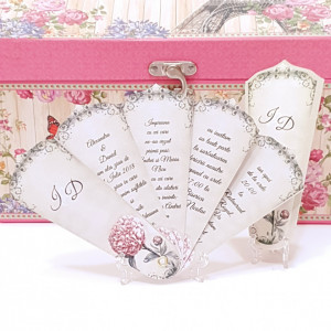 Invitatie Nunta Evantai EV17