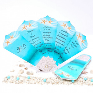 Invitatie Nunta Evantai EV26