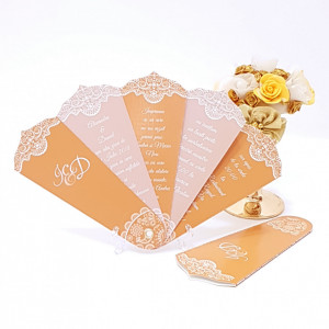 Invitatie Nunta Evantai EV6