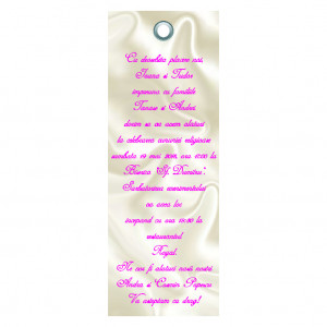 Invitatie Nunta Label INL36