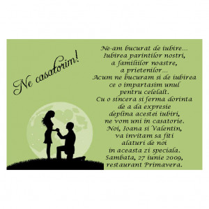 Invitatie Nunta Magnetica MG33