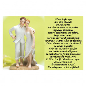 Invitatie Nunta Magnetica MG88
