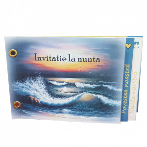 Invitatie Nunta Poveste Romantic