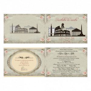 Invitatie Nunta Roma In Love