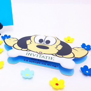 Invitatii Botez Contur Pluto