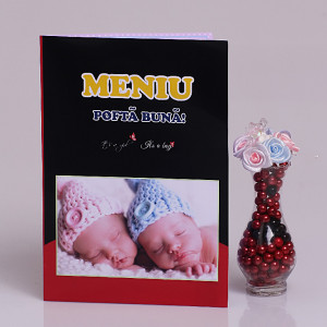 Meniu Botez cu Foto Gemeni Mickey/Minnie Mouse 3